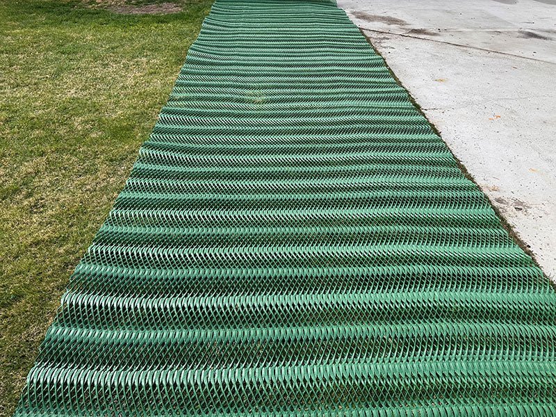 Green Plastic Mesh - Heavy-Duty