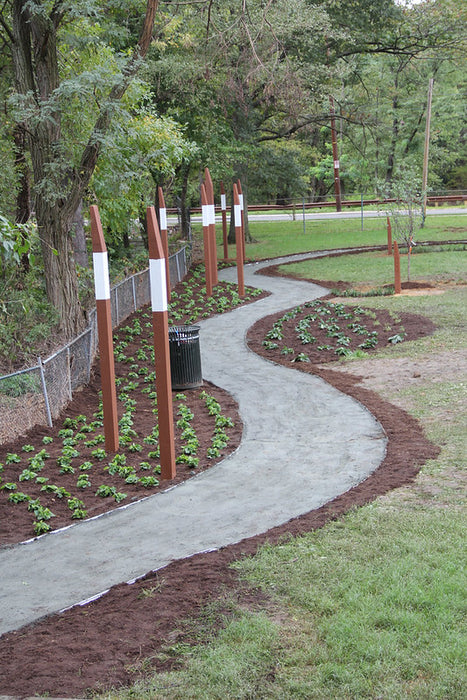 Lawn Metal Edging - 10150 - 8' x 1/8” x 3” Mill Finish - 120LF per Carton
