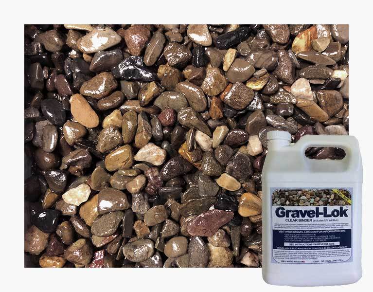 Gravel-Lok - Amber Color - Stone Binder - 1 Gallon