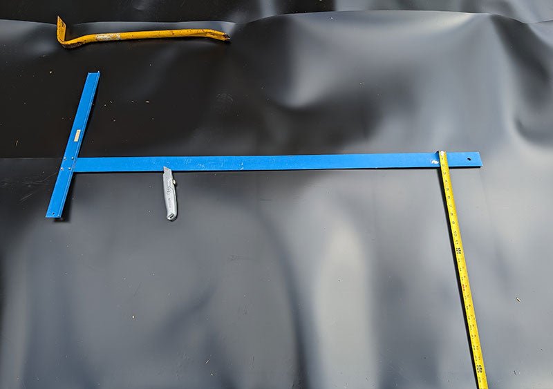Flexible Black Plastic Sheet