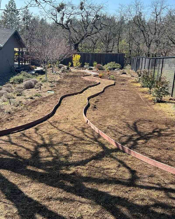 Benda Board Flex – Landscape Edging – 16’ Section – Teak - Pack of 12 (192 LF)