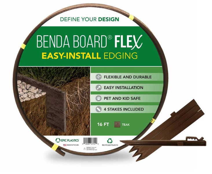 Plastic Benda Board – Teak - Pack of 12 (192 LF) — Longview Supply