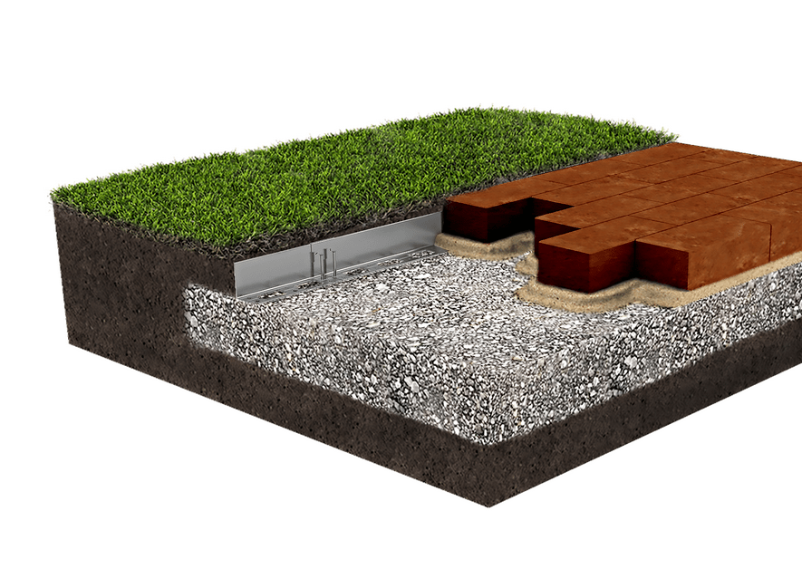 Brickblock - 21500 - 8' x .065” x 1.75” Mill Finish - 320 LF per Carton