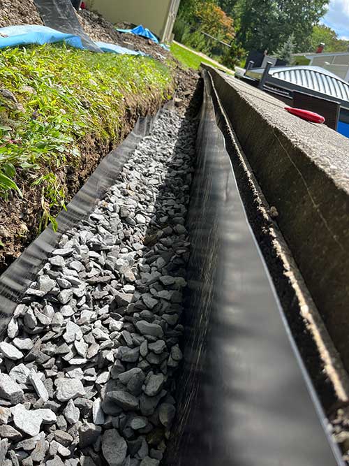 Pool Root Barrier