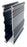 Permaloc ProSlide Edging - 60353 - 8' x 1/8” x 4” Black DuraFlex - 112LF per Carton