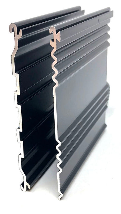 Permaloc ProSlide Edging - 60353 - 8' x 1/8” x 4” Black DuraFlex - 112LF per Carton