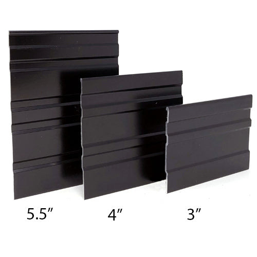 Permaloc CleanLine Edging - 10557 - 8' x 1/8” x 5.5” Black Anodized - 120LF per Carton